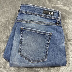 Kut From The Kloth Jeans Women’s 14 Blue Donna High Rise Fab Ab Ankle Skinny